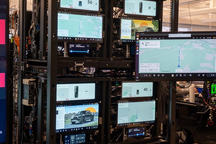 Rivian software being tested