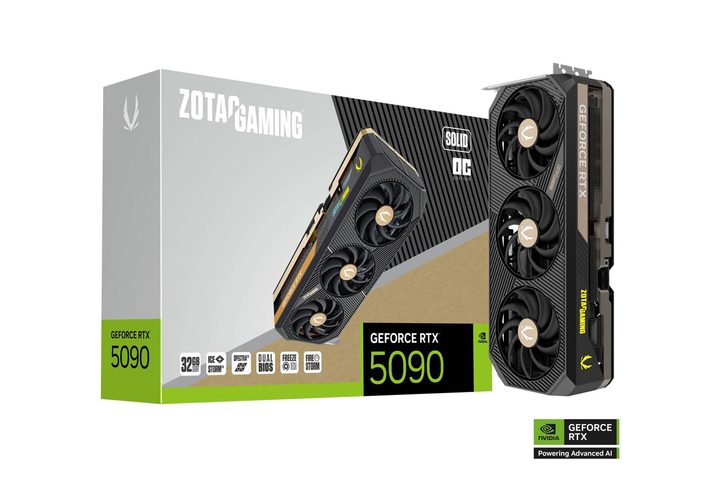 Zotac 5090 with missing ROPs.