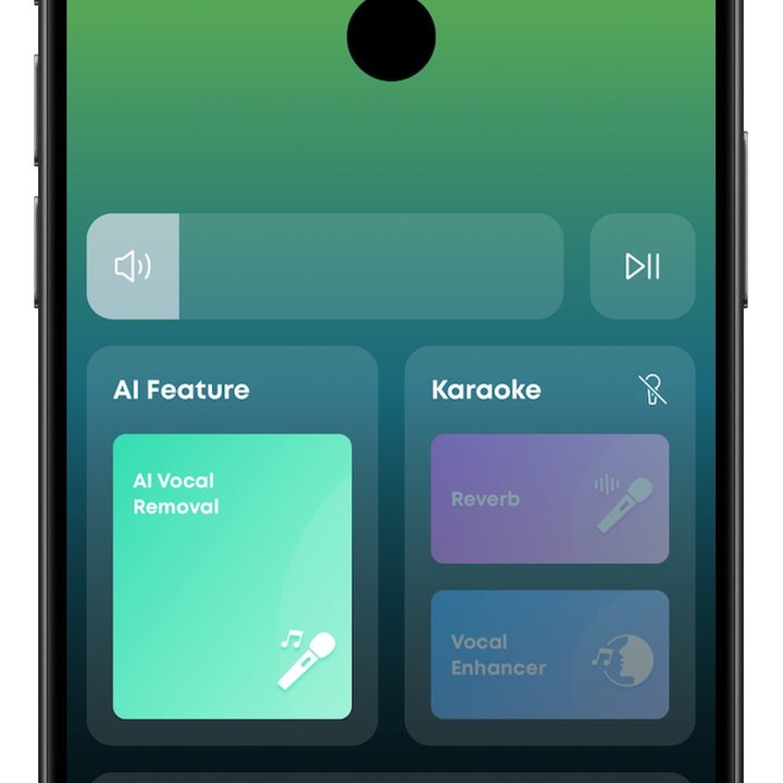 Soundcore Rave 3S app controls.