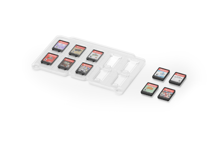Switch cartidges sit in the Killswitch's travel case.