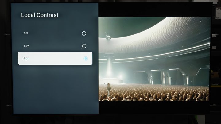 tcl local contrast settings