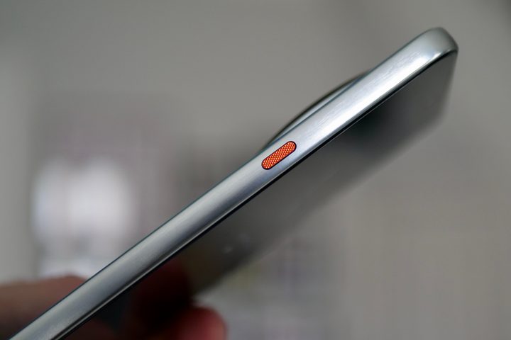 The side button on the Tecno Camon 40 Premier.