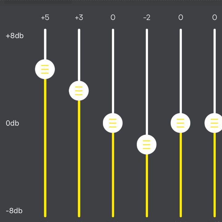 EQ in the Tribit app