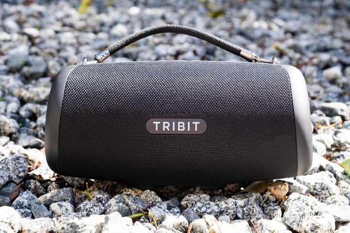 Front of the Tribit StormBox Lava speaker