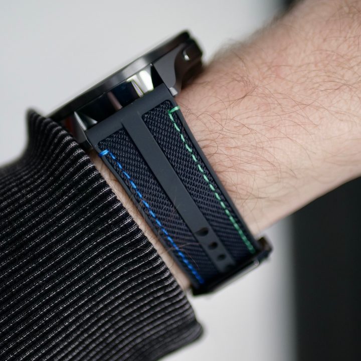 The Xiaomi Watch S4's strap.