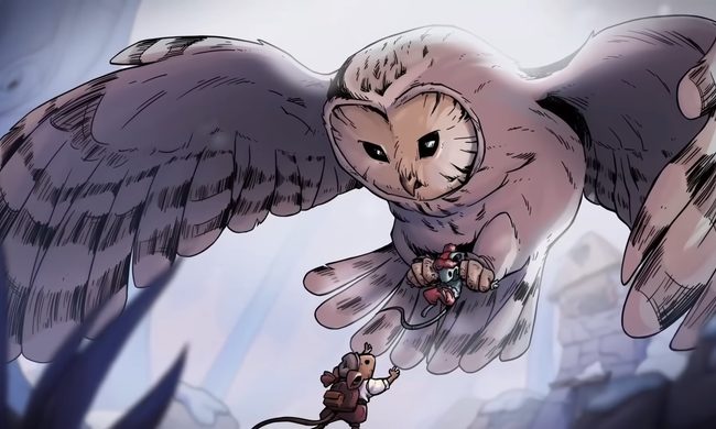 An owl attacks mice in Winter Burrow.