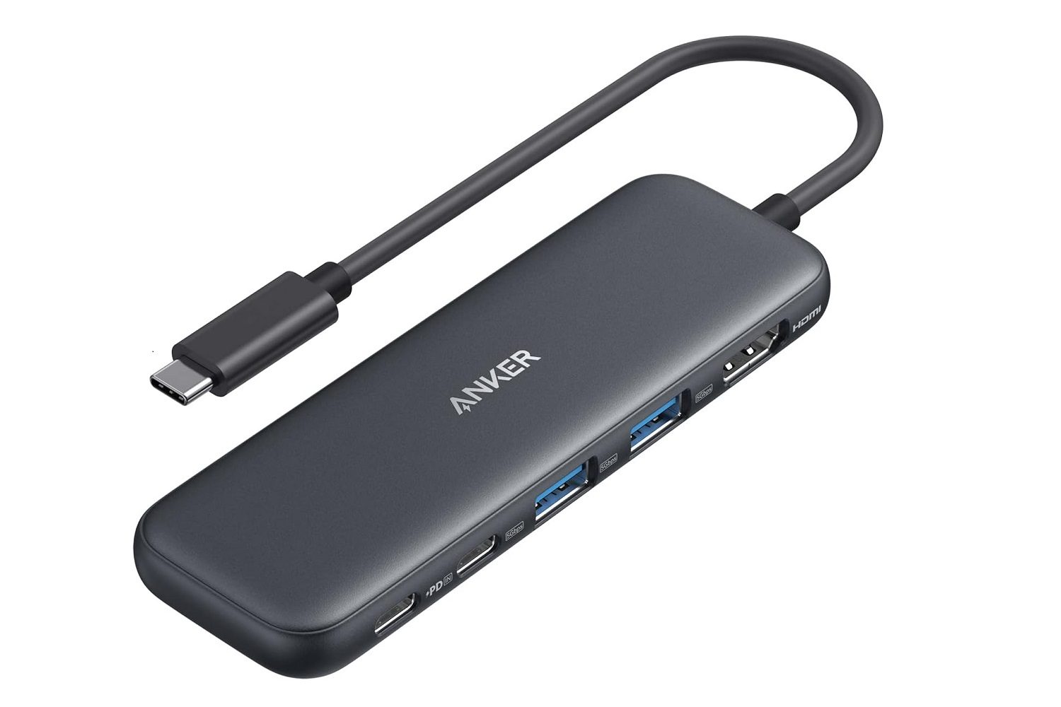 The Anker 332 USB-C Hub on a white background.