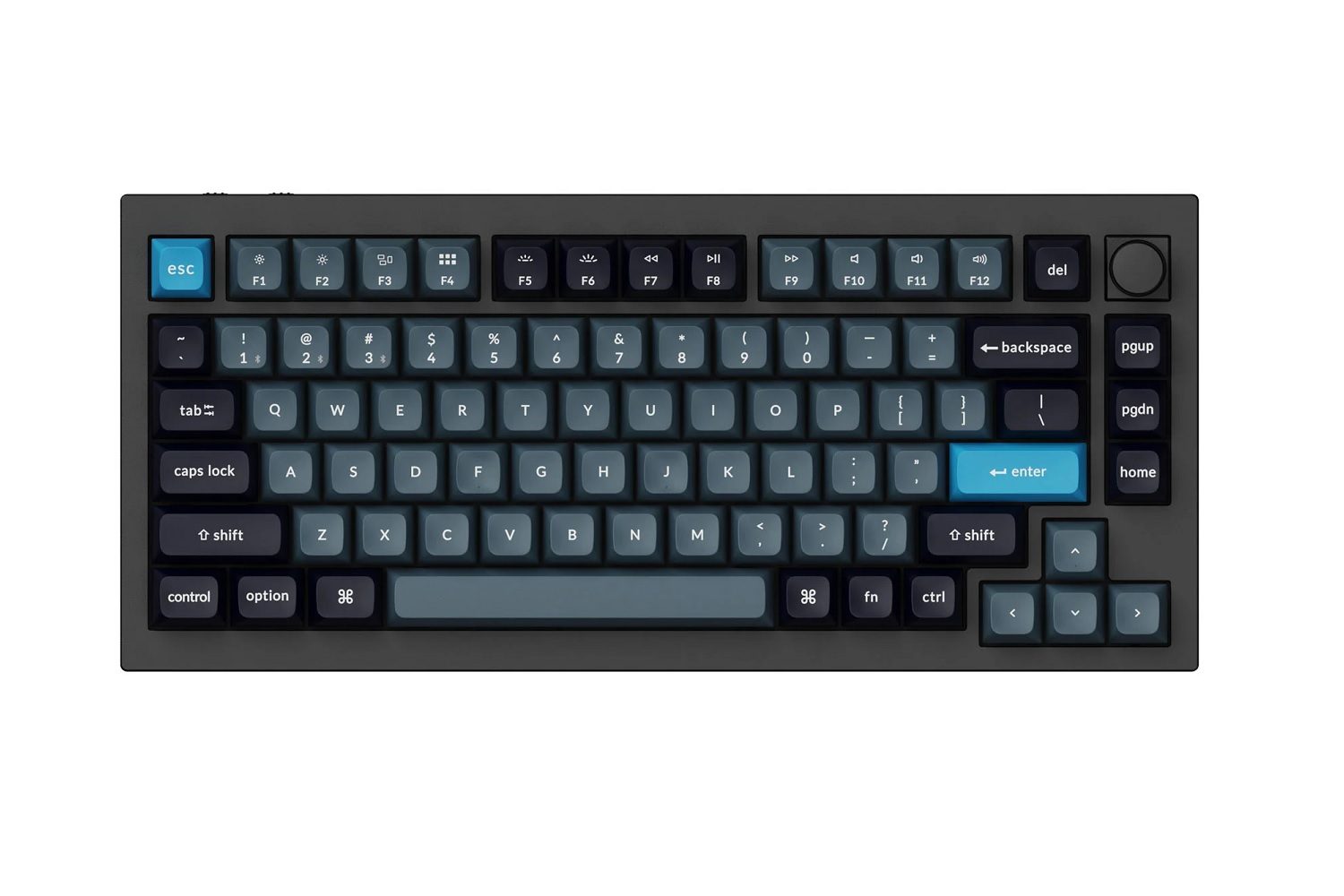 The Keychron Q1 Pro wireless mechanical keyboard on a white background.