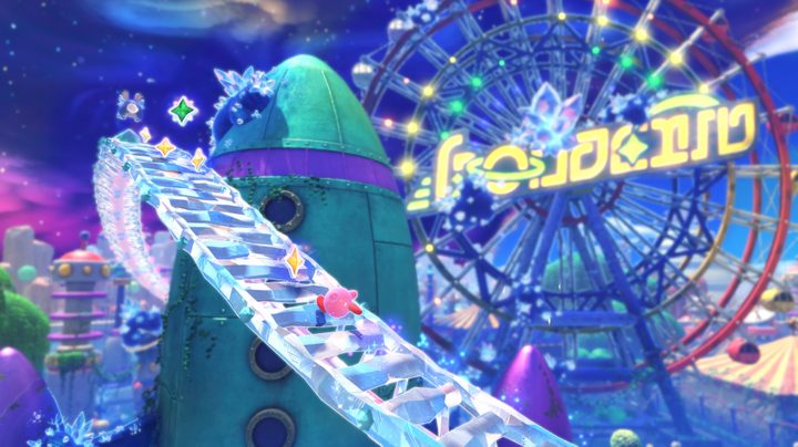 Kirby and the Forgotten Land's new content on Switch 2.