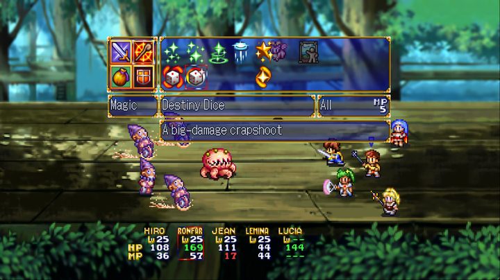 Battles in Lunar Remastered Collection