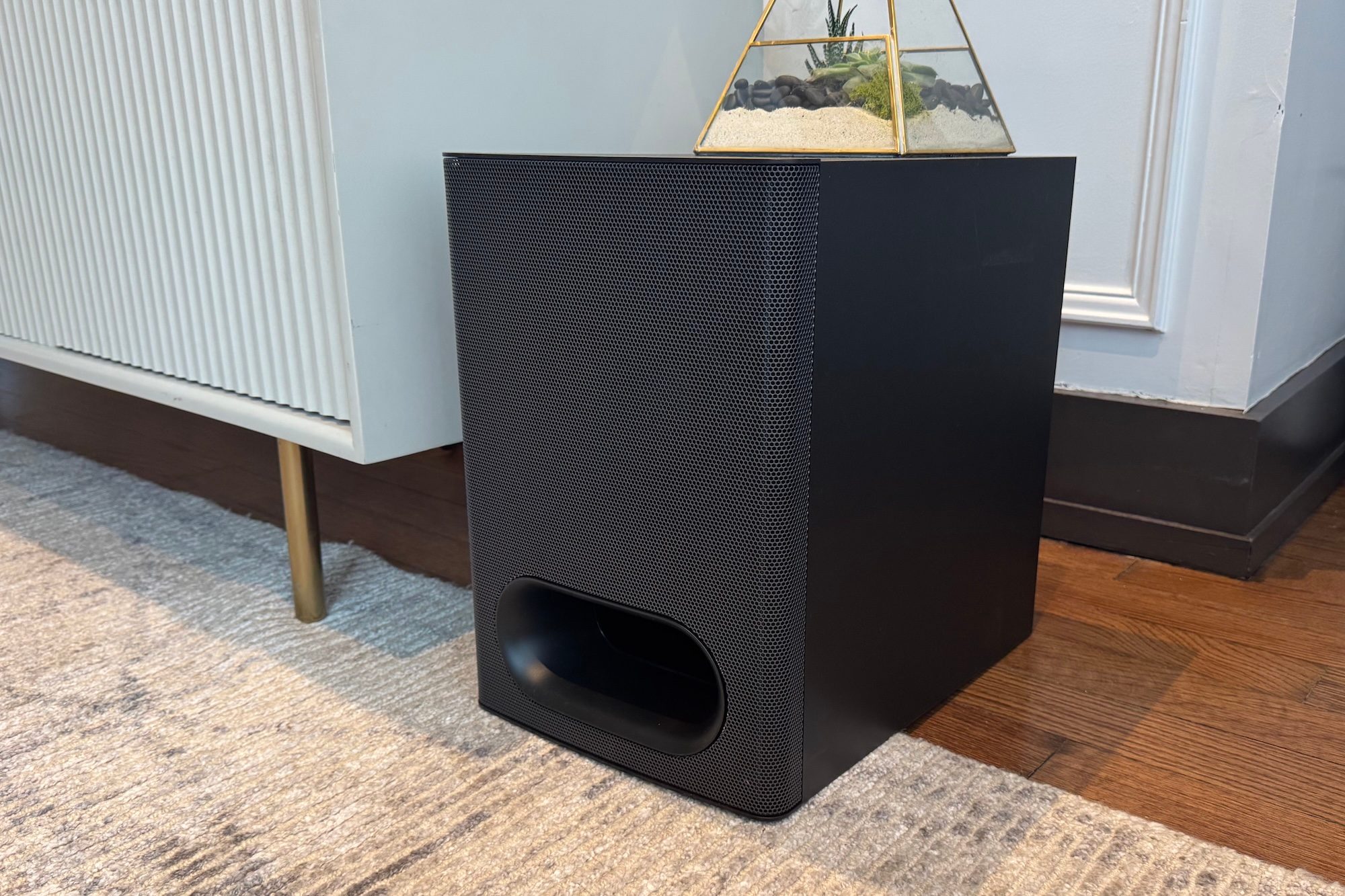 The subwoofer for the Sony Bravia Theater System 6.