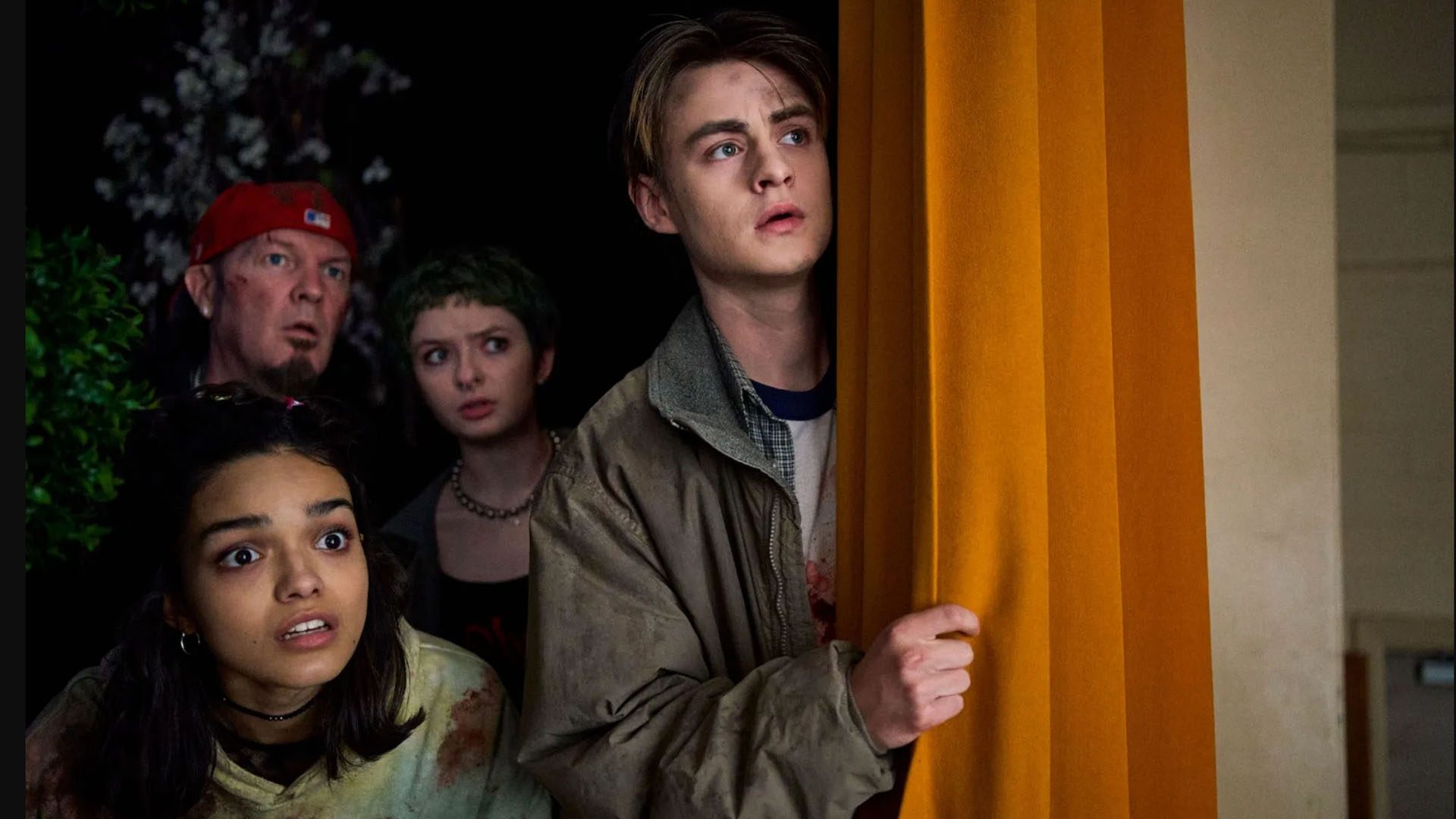 The cast of Y2K looks worried.