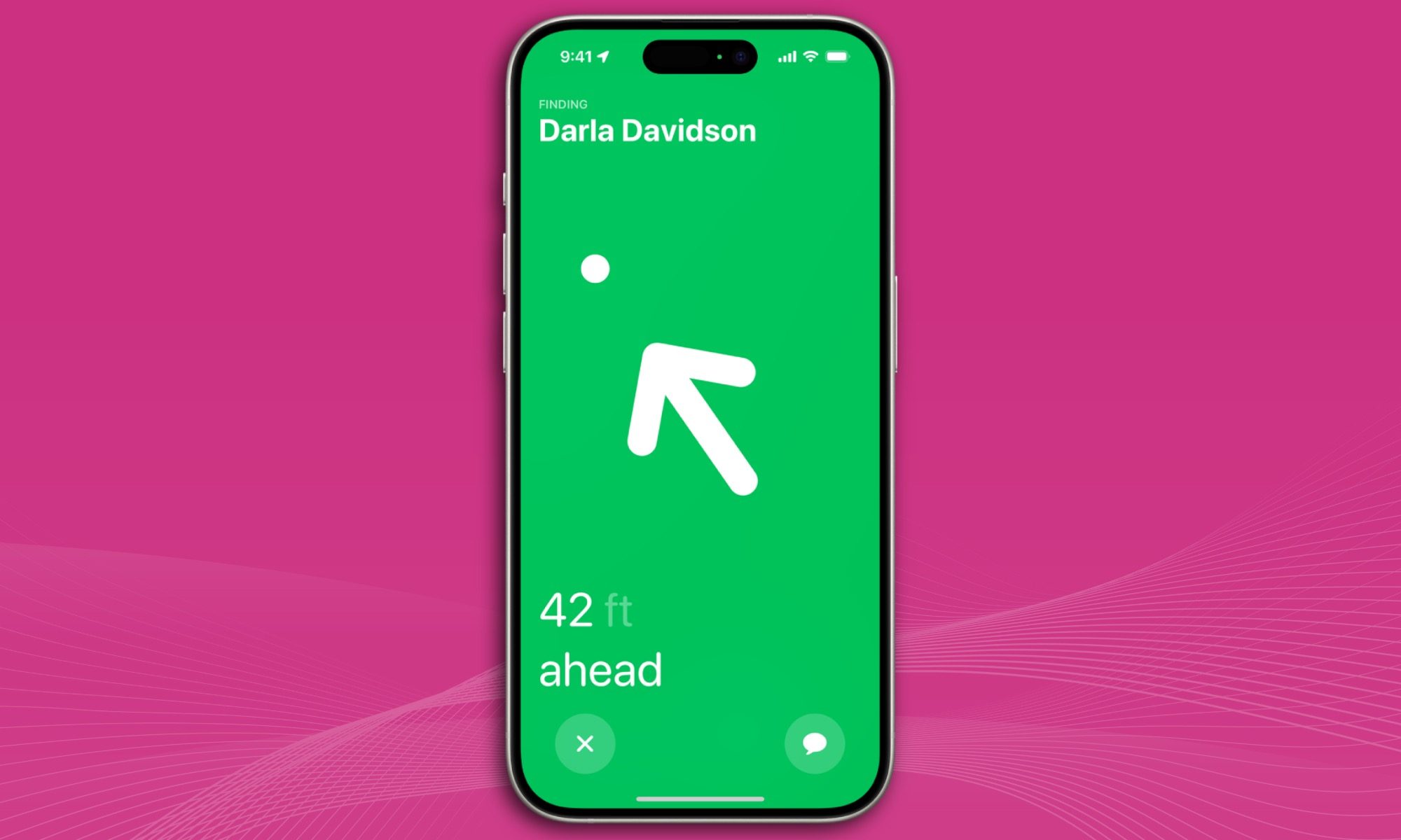 Precision Finding in Apple's Find My network.