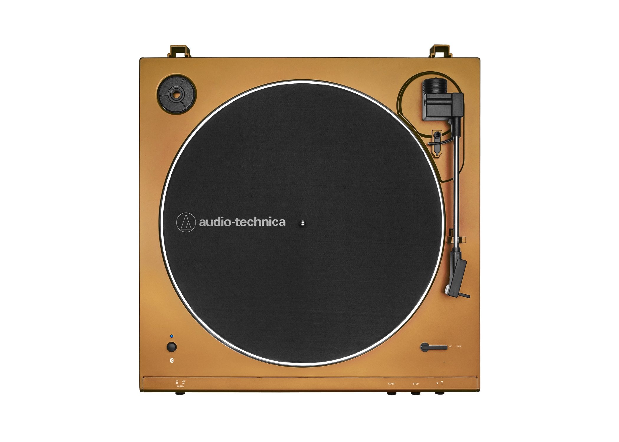The Audio-Technica AT-LP60XBT-GD gold edition for Record Store Day 2025.