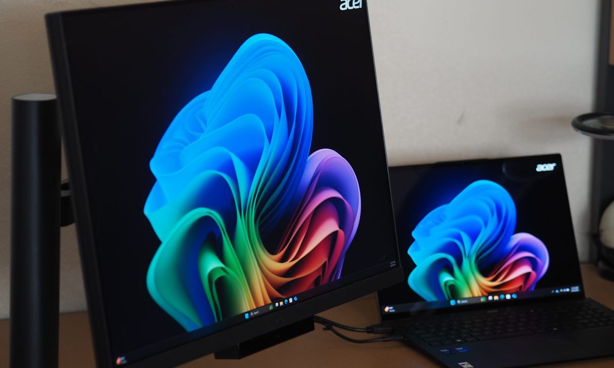 BenQ RD280UA front view showing display and stand configuration.