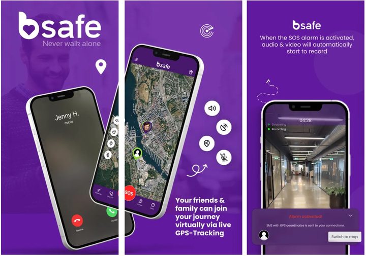 bSafe app.