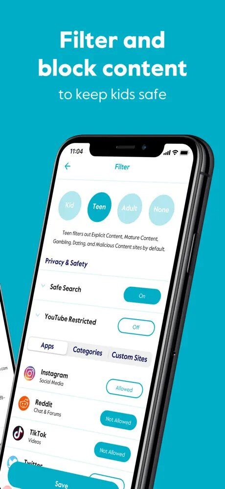 Filtering and blocking content on Circle.