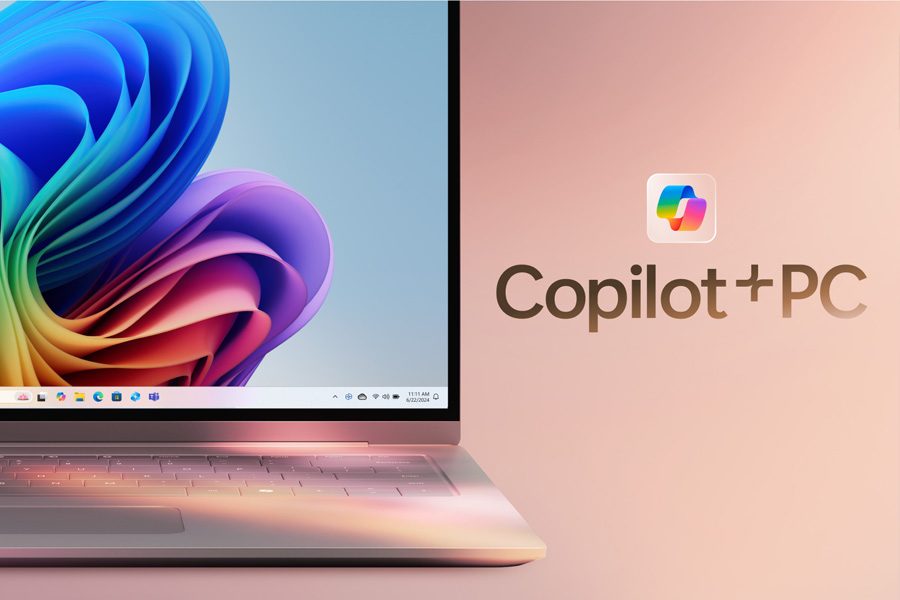 Copilot+ PC laptop.