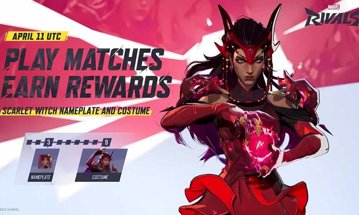 Scarlet Witch free skin in Marvel Rivals