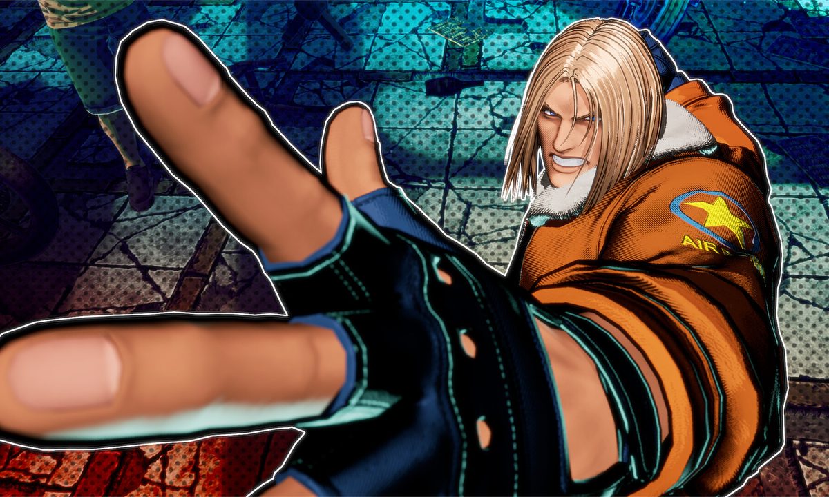 A fighter poses in Fatal Fury: City of the Wolves.