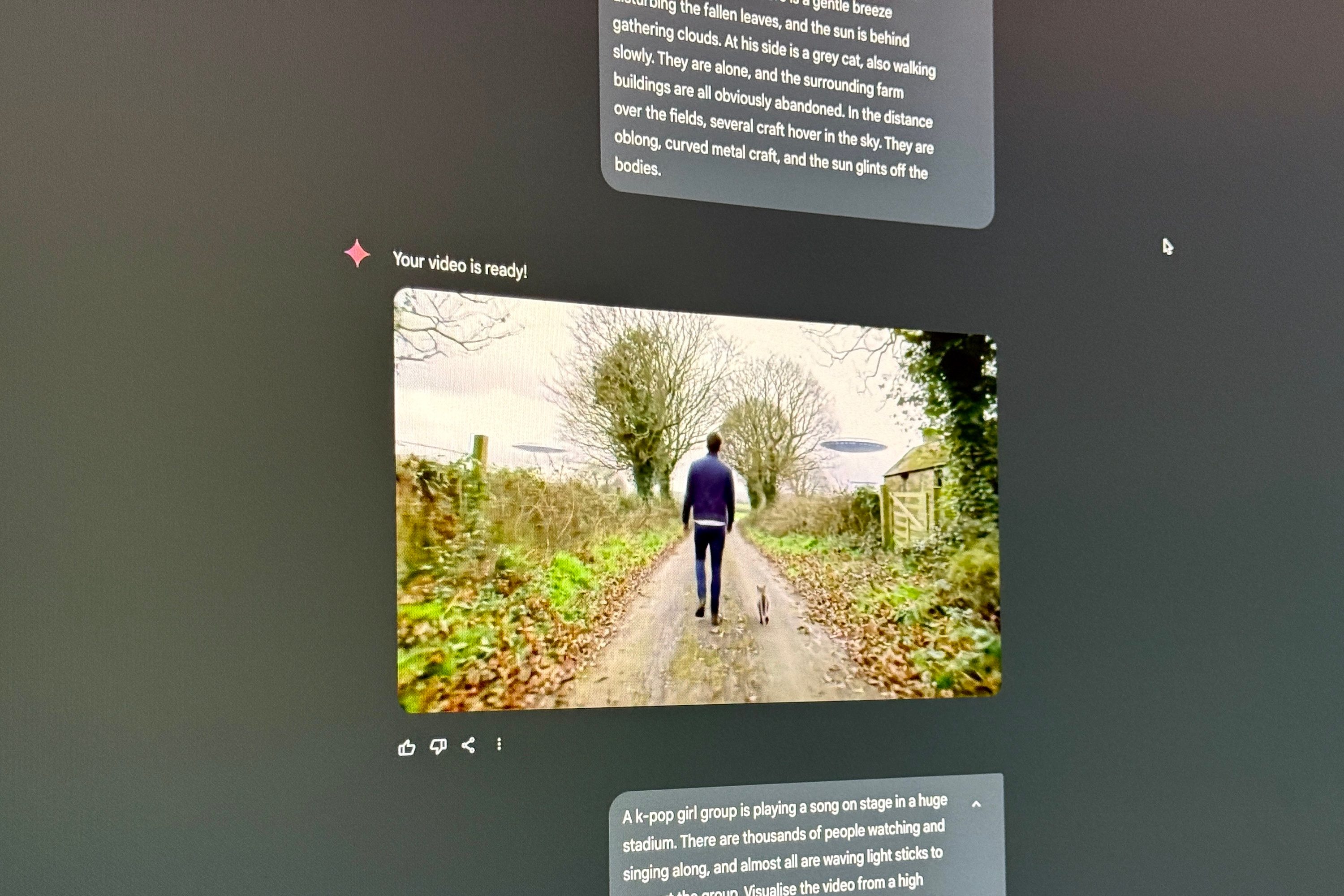 Video created using Google Gemini Advanced and Veo 2.
