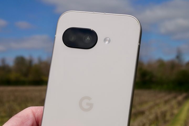 The Google Pixel 9a's camera.