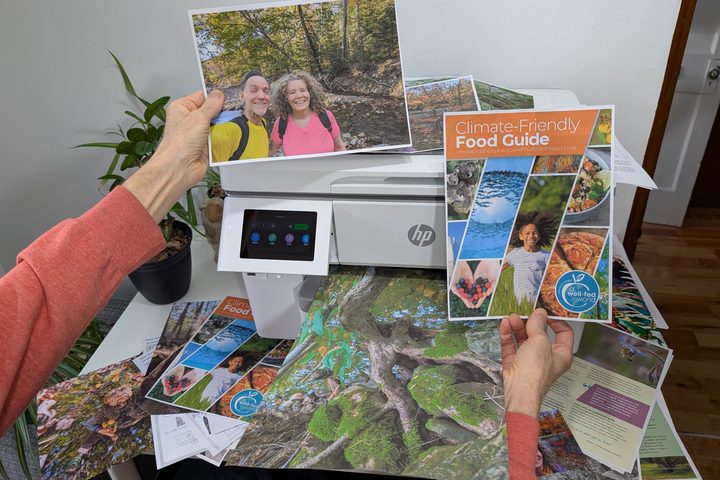 HP's OfficeJet Pro 9730e is fast and handles color documents well.