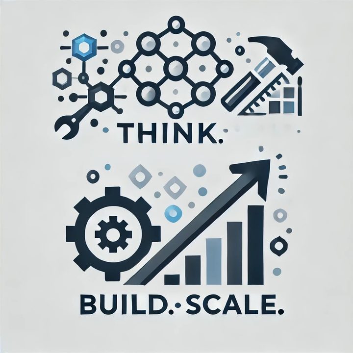 Think build scale illustration