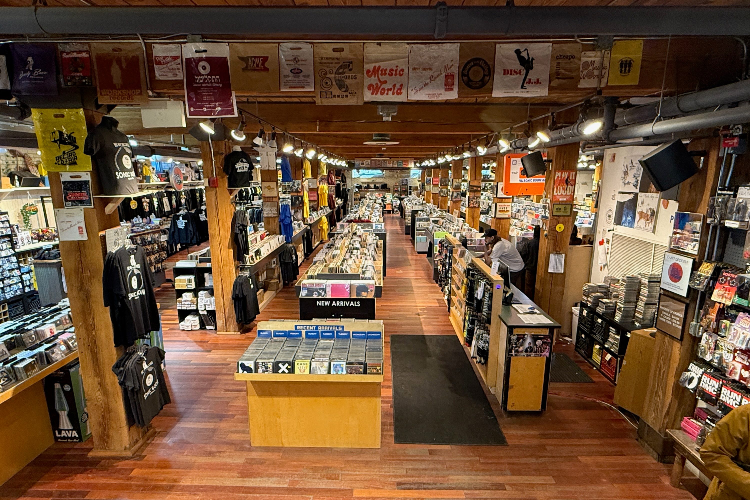 Inside Toronto's Sonic Book Records.