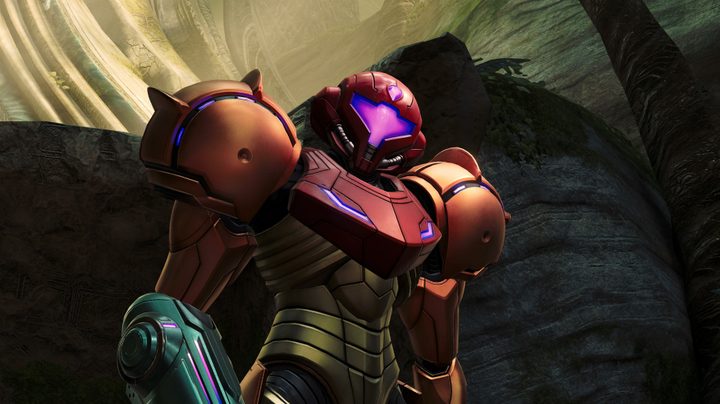 Samus stands tall in Metroid Prime 4: Beyond.