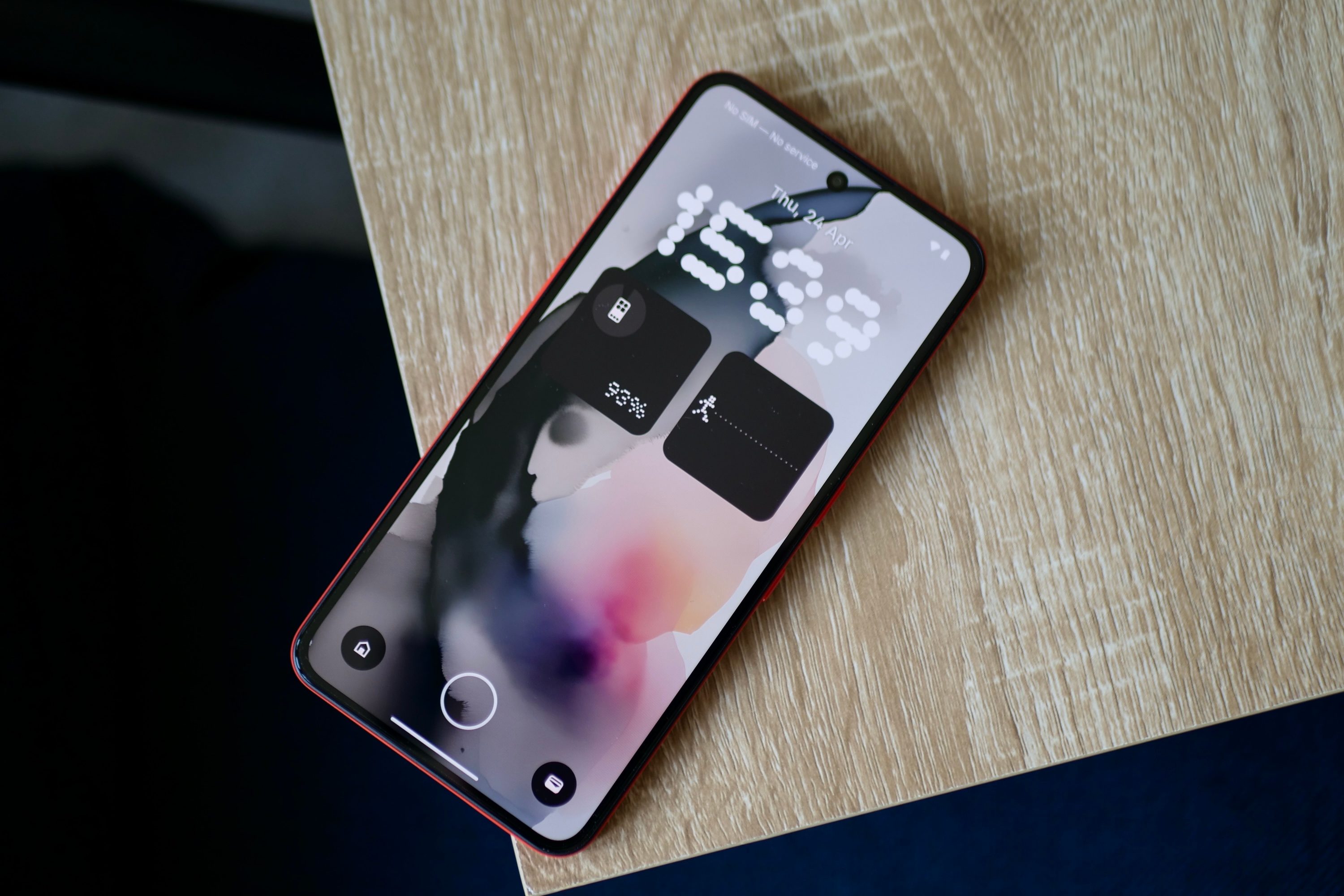 The Nothing CMF Phone 2 Pro's lock screen.