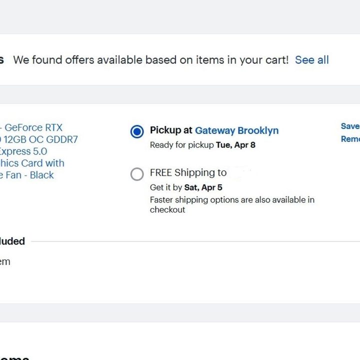 Best Buy listing for Nvidia RTX 5070 GPU.
