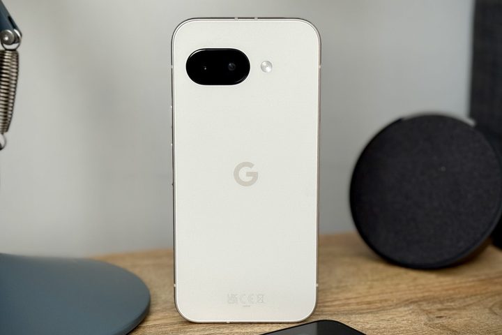 The back of the Pixel 9a.
