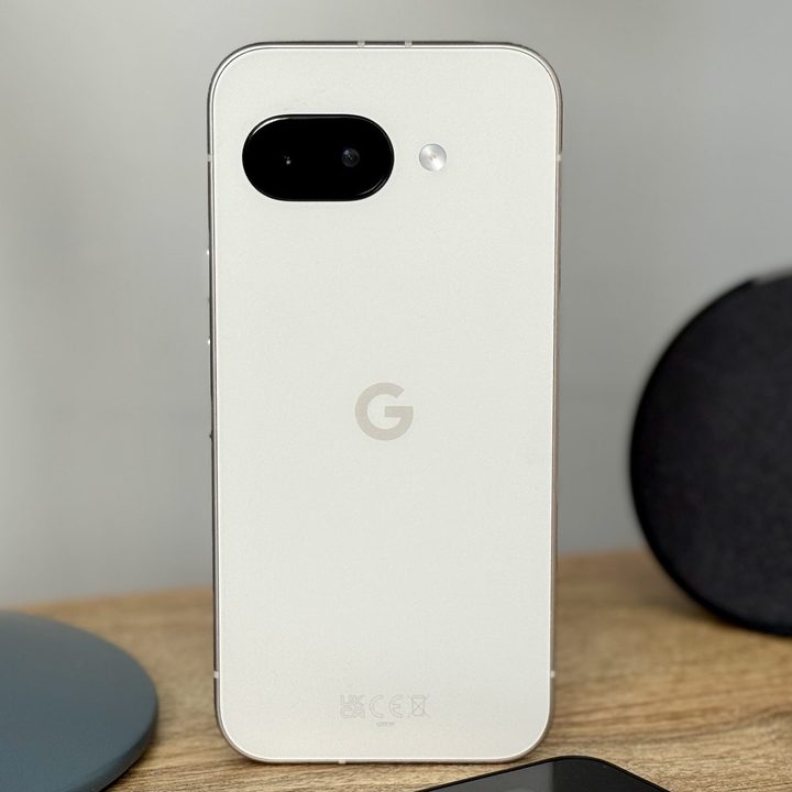 The back of the Pixel 9a.