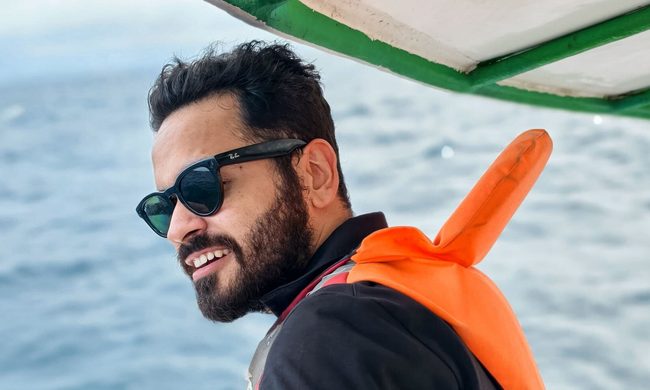 Ray-Ban Meta Glasses worn by Prakhar Khanna.
