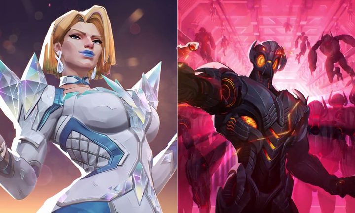 Marvel Rivals Ultron and Emma Frost