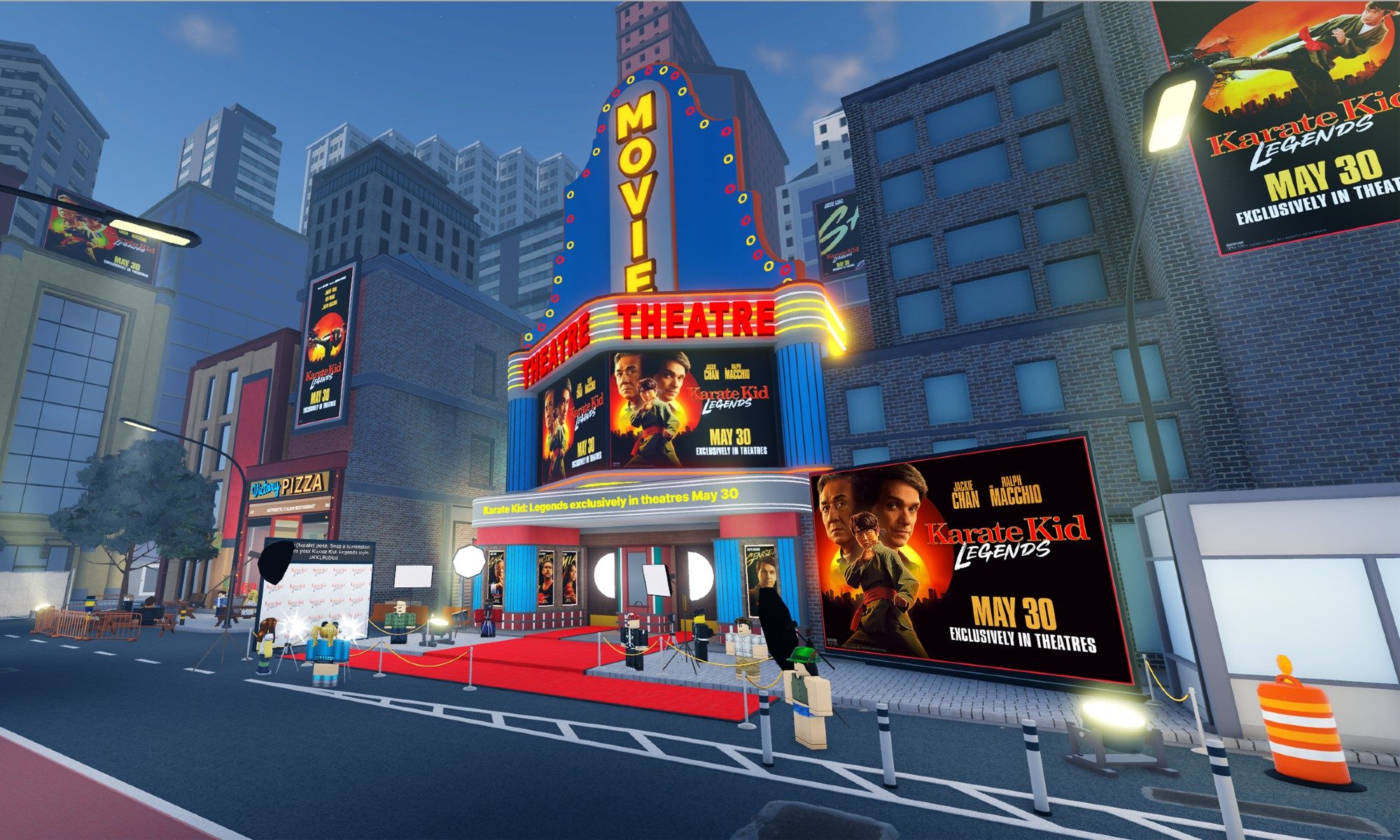 Karate Kid Training Simulator in Roblox.