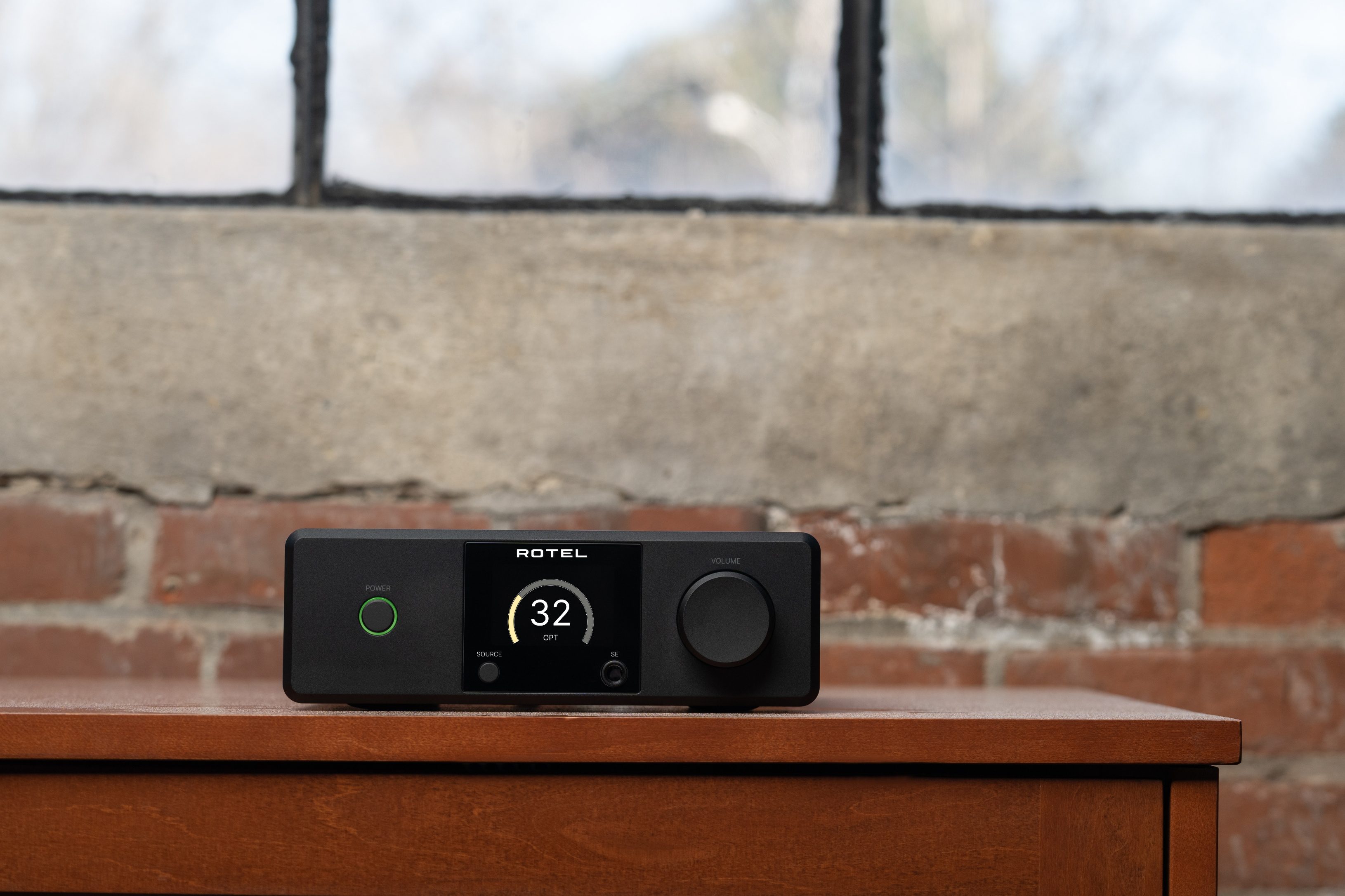 The Rotel DX-5 stereo integrated amplifier.