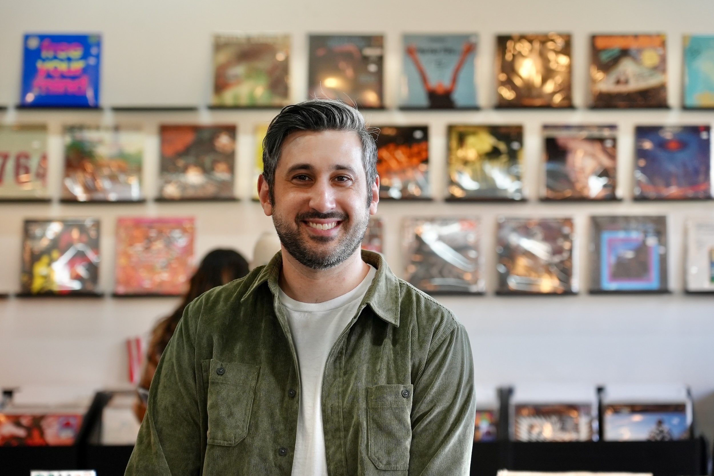 Matt Kessler, owner of Too Many Records in Portland, Oregon.