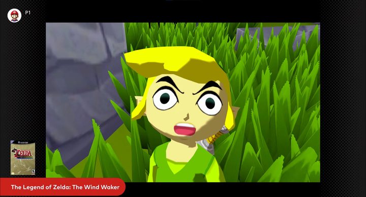 Wind Waker link looking shocked!