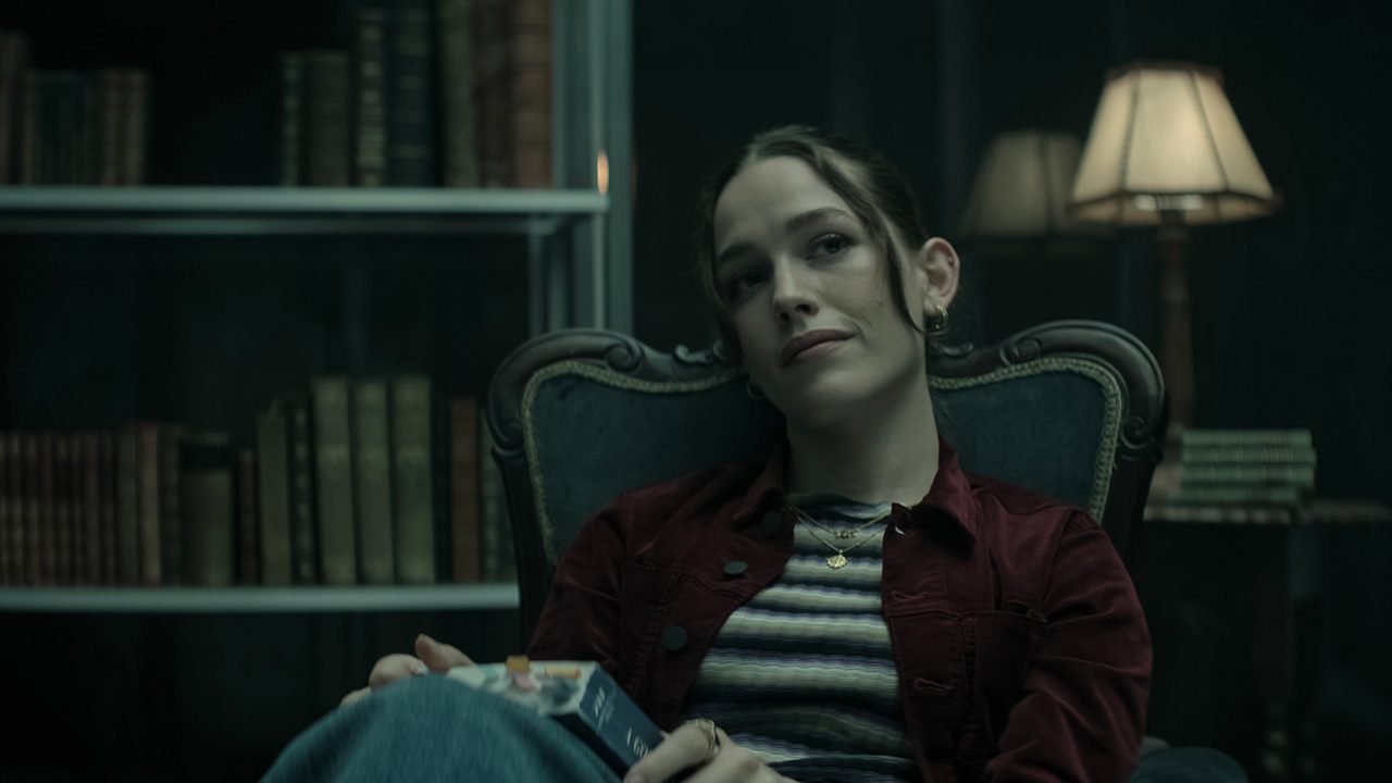 Love sitting back on a chair in You.