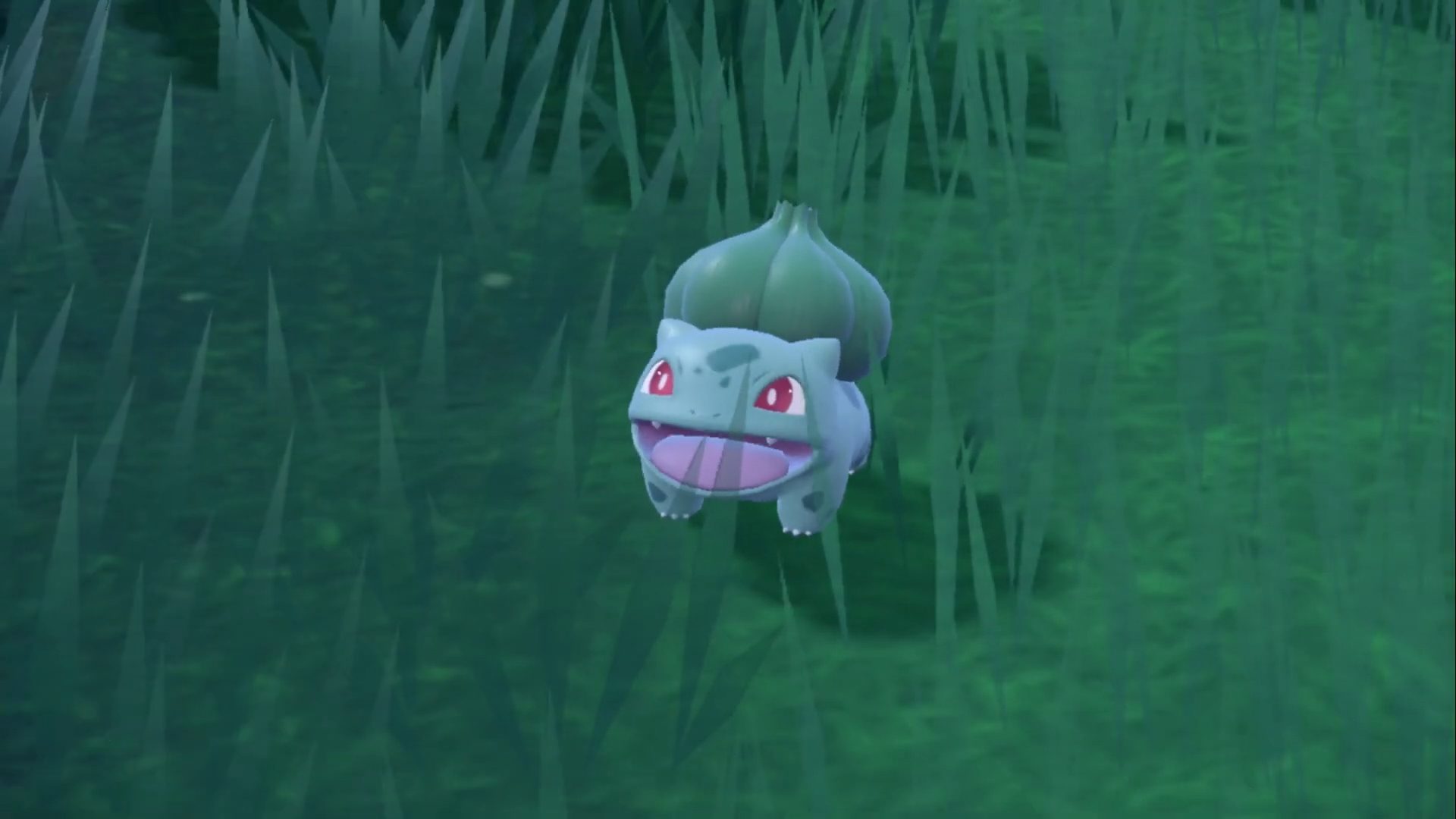 Bulbasaur in Pokémon scarlet and violet.