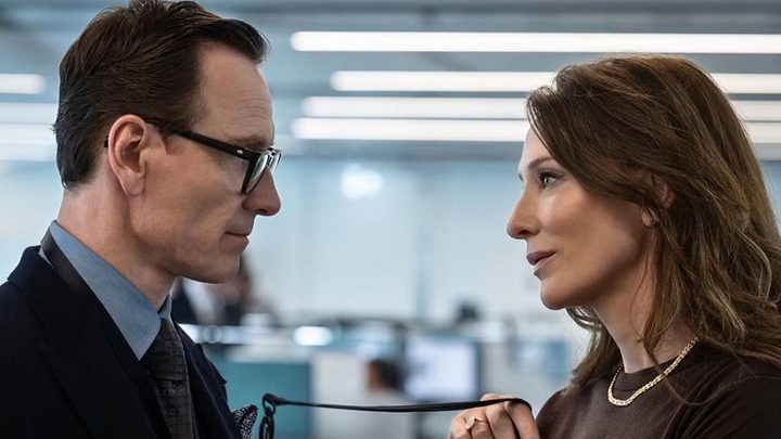 Michael Fassbender and Cate Blanchett in Black Bag.
