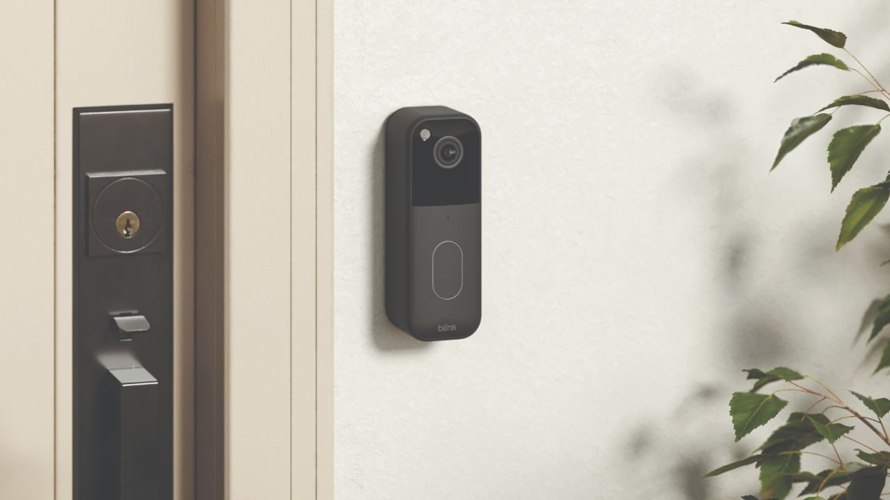 Close up of Blink Video Doorbell