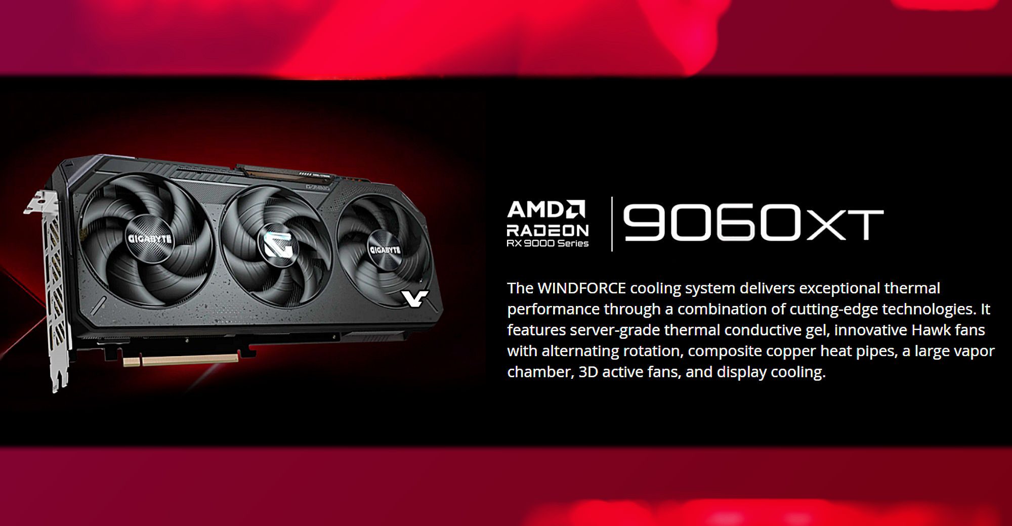 A preview of the AMD RX 9060 XT.