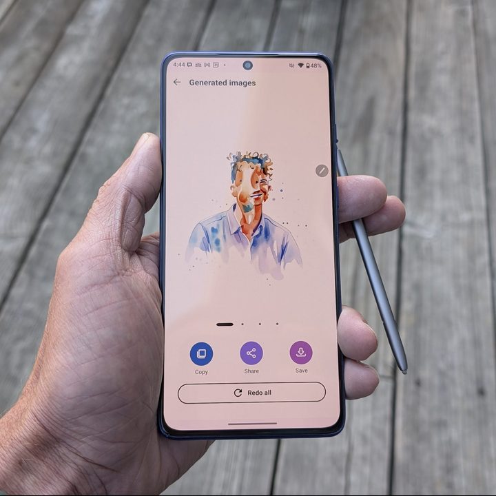 Moto G Stylus 2025 Sketch to Image result 1