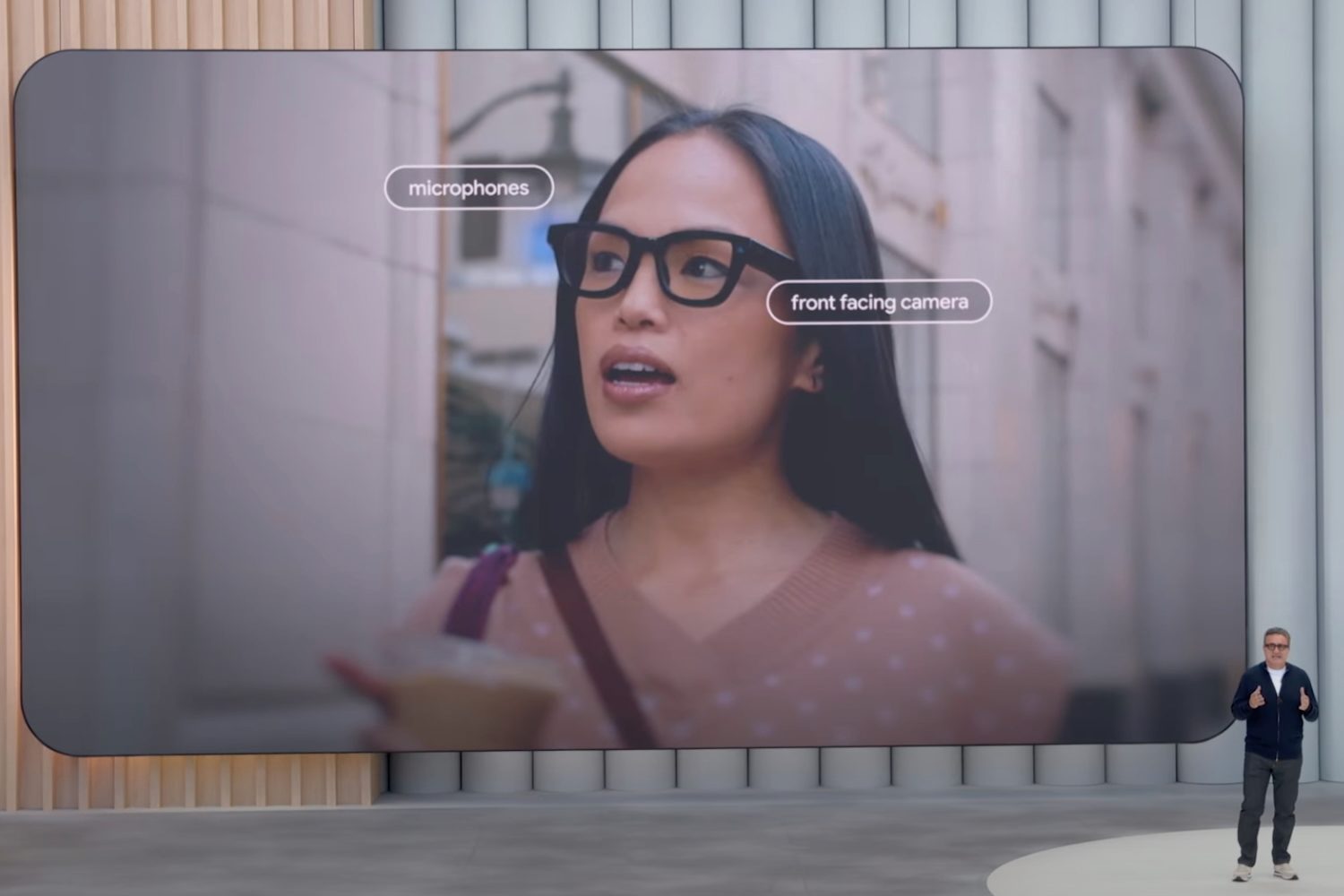 A still image taken from Google I/O 2025's keynote.