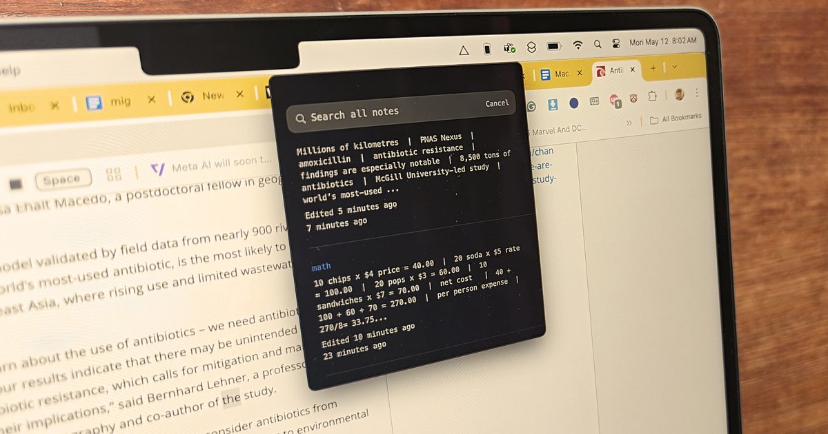 using the scratch pad to avoid repetitive typing -... I tried a $5 scratchpad app for the Mac. I'll never go back to Apple ...