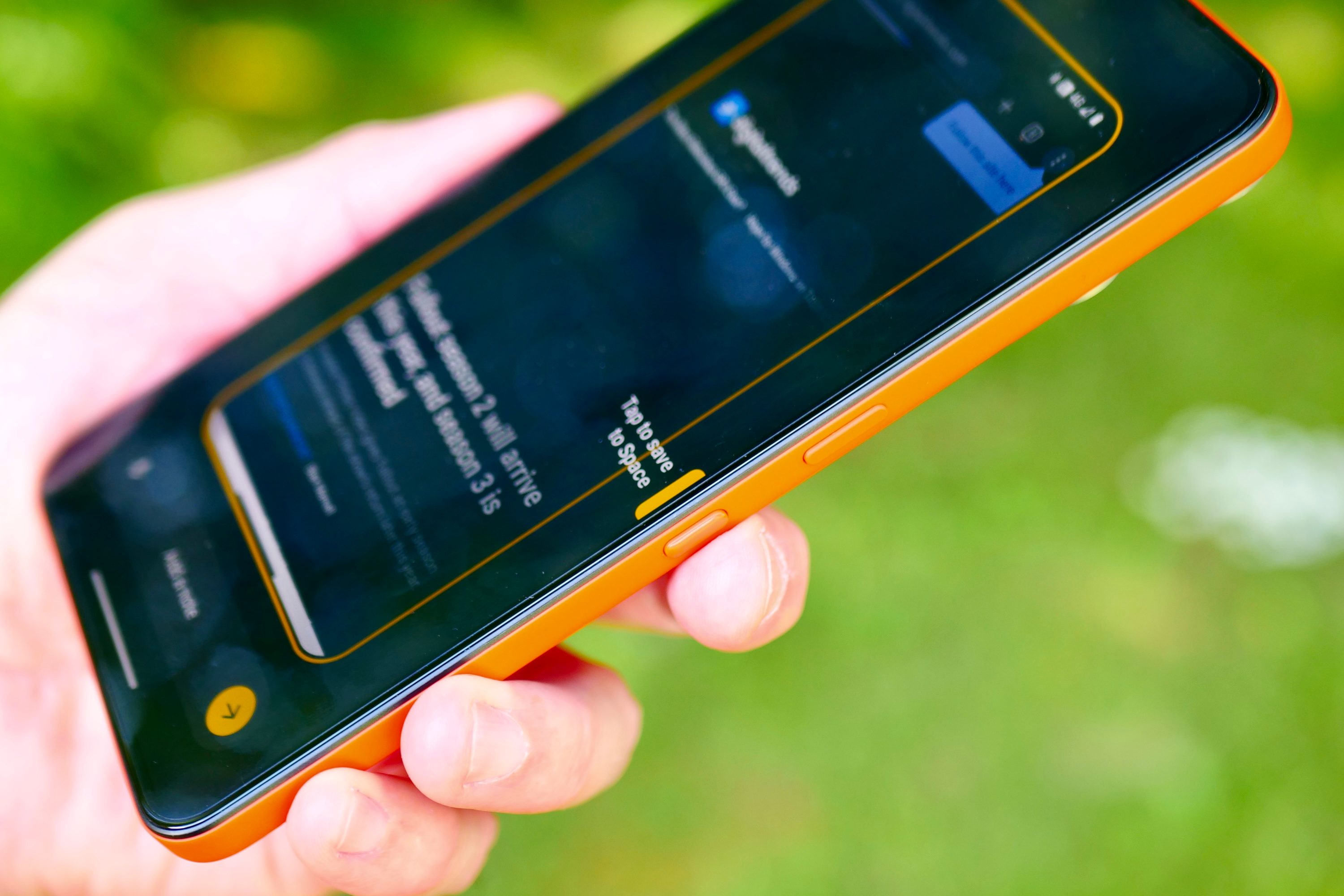 The CMF Phone 2 Pro's Essential Key.