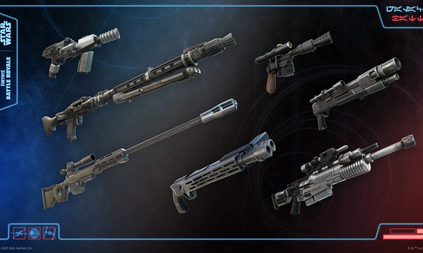 Fortnite Star Wars weapons